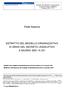 ESTRATTO DEL MODELLO ORGANIZZATIVO AI SENSI DEL DECRETO LEGISLATIVO 8 GIUGNO 2001, N.231