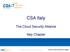 CSA Italy. The Cloud Security Alliance. Italy Chapter. chapters.cloudsecurityalliance.org/italy. Copyright 2012 Cloud Security Alliance Italy Chapter