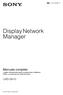 Display Network Manager