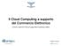 Il Cloud Computing a supporto del Commercio Elettronico