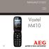 MANUALE D USO. Voxtel M410