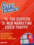 il tuo servizio di web marketing costa troppo