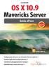 OS X 10.9. Mavericks Server. Guida all uso