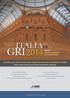 GRI 2014 ITALIA. L evento per i senior executives degli investimenti immobiliari in Italia Italy s most senior real estate investment meeting