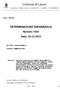 Comune di Lecco. DETERMINAZIONE DIRIGENZIALE Numero 1024 Data: 24-12-2012