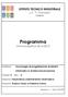 Programma. Anno Scolastico 2014/2015