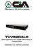 TVV6204LC Videoregistratore 4ch 120GB LAN backup su CompactFlash
