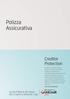 Polizza Assicurativa. Creditor Protection