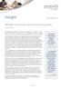 Insight. Modelli di gestione del rischio di liquidità (survey) Markets can remain irrational longer than you can remain solvent