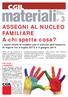 ASSEGNI AL NUCLEO FAMILIARE A chi spetta cosa?