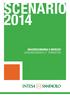 SCENARIO 2014 MACROECONOMIA E MERCATI AGGIORNAMENTO 3 TRIMESTRE