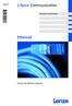 EDSETHIND.K>0. L force Communication. Ä.K>0ä. Manuale di comunicazione. Ethernet. Ethernet nelle applicazioni industriali