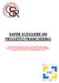 SAPER SCEGLIERE UN PROGETTO FRANCHISING