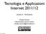 Tecnologia e Applicazioni Internet 2011/12