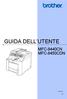 GUIDA DELL UTENTE MFC-9440CN MFC-9450CDN. Versione 0 ITA