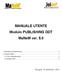 MANUALE UTENTE Modulo PUBLISHING DDT MaNeM ver. 5.0