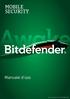 Manuale d'uso. Diritto d'autore 2012 Bitdefender