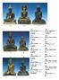 - 72 - - 73 - Figura di Buddha in metallo. H. cm. 30. 100/200. - 74 - Figura di Buddha in legno. H. cm. 35. 100/200-75 - - 76 - - 77 - - 78 -