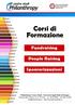 Corsi di Formazione. Fundraising. People Raising. Sponsorizzazioni