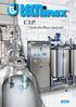 C.I.P. Clean-In-Place Systems BOLLETTINO CIP '03