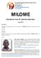 MILOME Newsletter from St. Camillus Dala Kiye