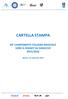 CARTELLA STAMPA 82 CAMPIONATO ITALIANO MASCHILE SERIE A HOCKEY SU GHIACCIO 2015/2016