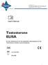 Testosterone free ELISA