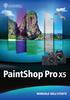 Benvenuti in Corel PaintShop Pro X5... 1. Il flusso di lavoro digitale... 11 Informazioni sull'utilizzo di Corel PaintShop Pro...