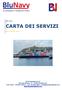 Blu Navy CARTA DEI SERVIZI. Ed. 03 marzo 2015