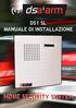 DS1 SL MANUALE DI INSTALLAZIONE HOME SECURITY SYSTEM HOME SECURITY SYSTEM