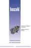 Istruzioni per la installazione e l avviamento. Installation and start-up instruction COMPRESSORI SEMIERMETICI SEMI-HERMETIC COMPRESSORS 2002 01-01