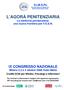 L AGORÀ PENITENZIARIA La medicina penitenziaria: una nuova frontiera per il S.S.N.