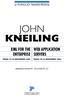 JOHN KNEILING ROMA 27-28 NOVEMBRE 2000 ROMA 29-30 NOVEMBRE 2000 RESIDENZA DI RIPETTA - VIA DI RIPETTA, 231