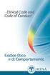 Ethical Code and Code of Conduct