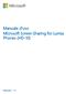 Manuale d'uso Microsoft Screen Sharing for Lumia Phones (HD-10)