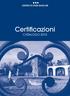 Centro di Studi Bancari. Certificazioni Catalogo 2015