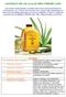 CONTENUTO DEL GEL DI ALOE VERA FOREVER LIVING