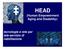 HEAD. (Human Empowerment Aging and Disability): tecnologie e rete per tele-servizio di riabilitazione