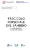 FASCICOLO PERSONALE DEL BAMBINO