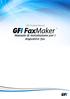 GFI Product Manual. Manuale di installazione per i dispositivi fax