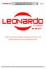 Leonardo System PRO Scheda Tecnica Leonardo System PRO Technical Sheet LEONARDO PRO
