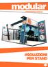 modular #soluzioniperstand #SOLUZIONI PER STAND