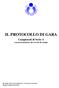 IL PROTOCOLLO DI GARA. Campionati di Serie A con presentazione dei servizi di campo
