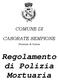 Regolamento di Polizia Mortuaria