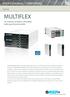 MULTIFLEX PROFESSIONAL COMPUTERS. Sistemi Server integrati di cassa. Un sistema semplice e flessibile dalle grandi potenzialità