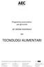 Programma assicurativo per gli Iscritti. all ORDINE NAZIONALE DEI TECNOLOGI ALIMENTARI