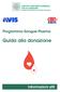 Programma Sangue Plasma. Guida alla donazione. Informazioni utili