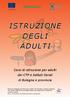 ISTRUZIONE DEGLI ADULTI