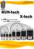 RUN-tech. X-tech. CS with nano-technology. New. Nuovo CS con nano-tecnologia. Patent pending. Patent pending
