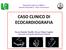 CASO CLINICO DI ECOCARDIOGRAFIA